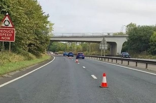 A59 closed for hours as biker in his 60s rushed to hospital after serious crash near McDonald’s