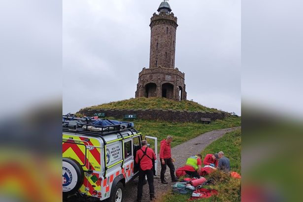 Person found ‘unresponsive’ at Darwen Tower as emergency services rush to scene