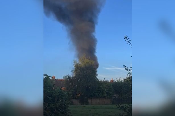 ‘Houses shake’ after ‘huge explosion’ sends smoke billowing into air