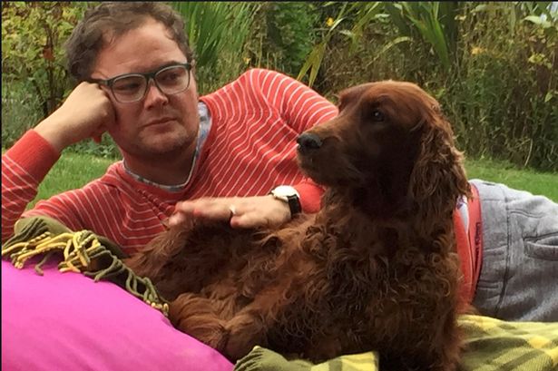 Alan Carr’s life-threatening illness while grieving for dead dog