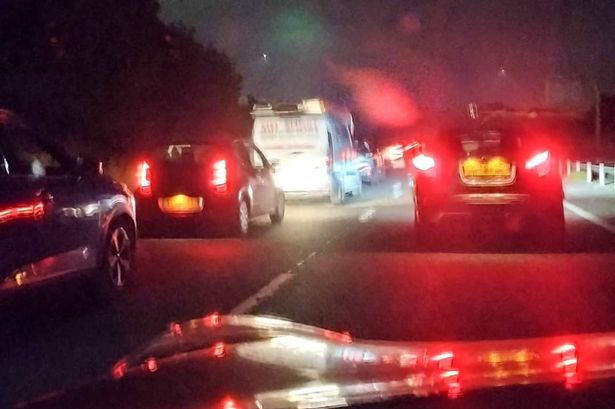 Pedestrian dies on M65 after collision with lorry and cars