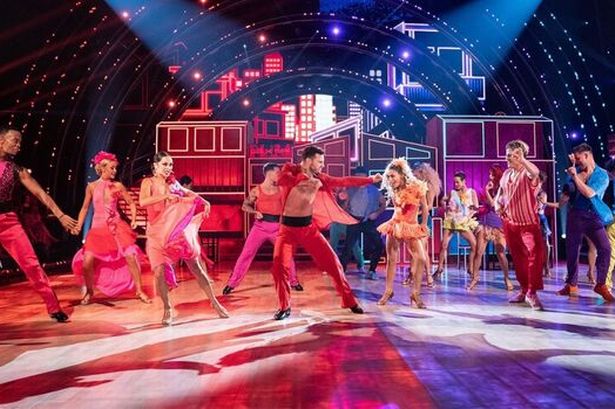 Strictly Come Dancing star suffers painful head injury during live show group dance