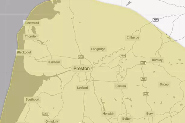 Met Office issues urgent 20-hour heavy rain and flooding warning for Lancashire