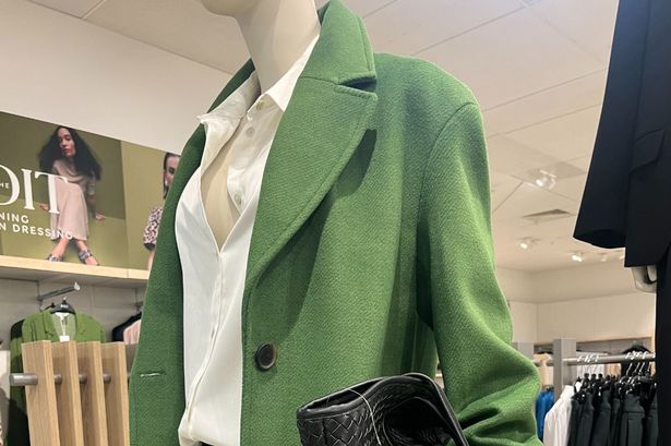 ‘I bought this £70 M&S green coat after spotting it on a mannequin – it’s a must-have’