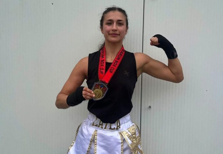 Talented teenager who only took up boxing last year wins title