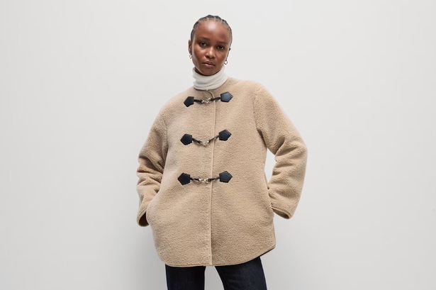 M&S’ £75 shearling jacket that feels like a hug looks just like the celeb-loved £2k Toteme one