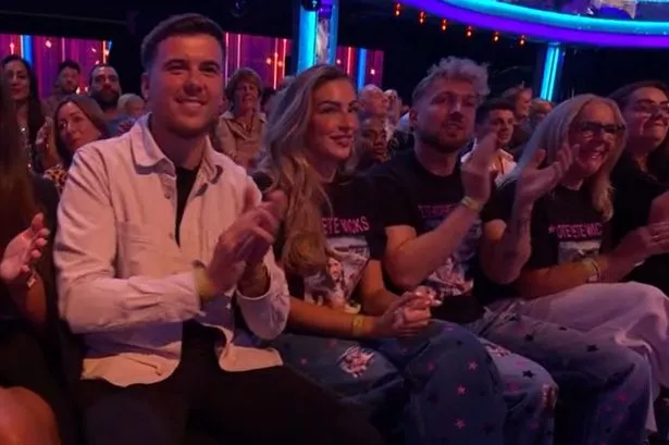 BBC Strictly Come Dancing fans spot Zara McDermott in audience during first live show