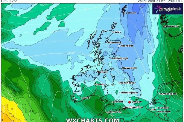 Exact date Lancashire temperatures could plunge to 0C as UK set for snow