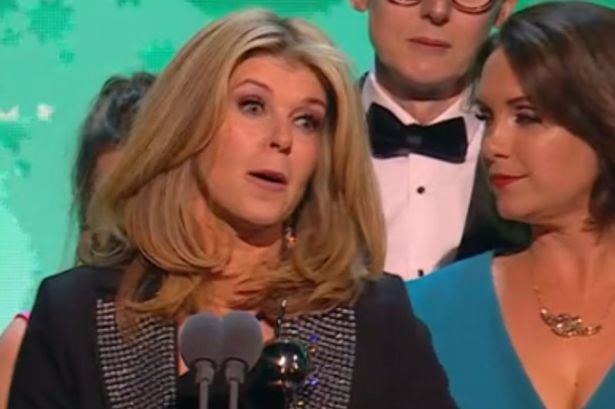 Kate Garraway dedicates National Television Award to late husband Derek in emotional tribute