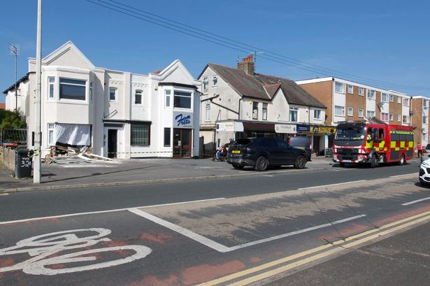 Car ploughs into flat as fire crews and search and rescue rush to scene