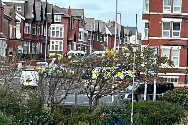 Boy cyclist hit by car as police cordon off street and emergency services descend