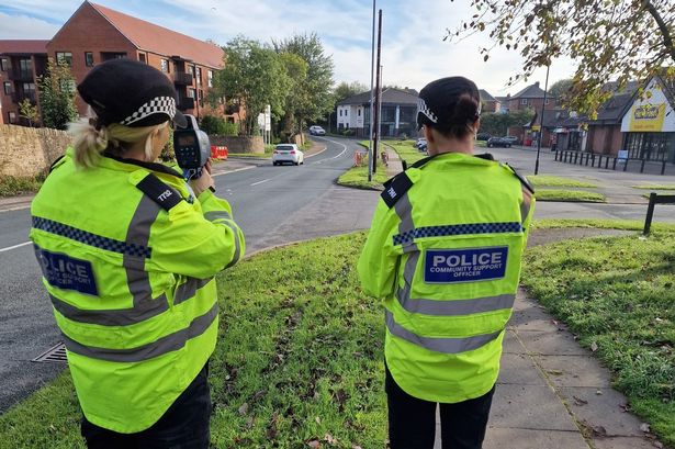 The 20mph Preston road where drivers are being caught by speed gun crews