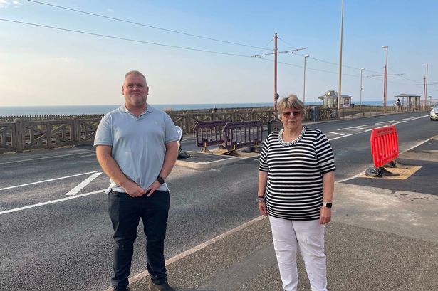 Work begins on new traffic island to improve Blackpool connections