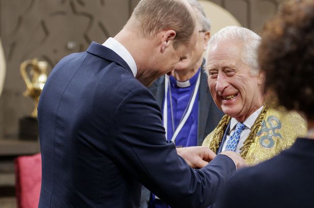 King Charles poked fun at his ‘sausage fingers’ with Prince William