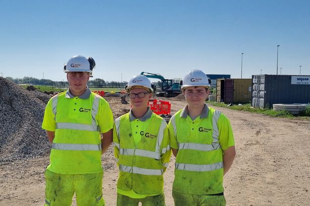 Apprentices are recruited to build new Blackpool road on time