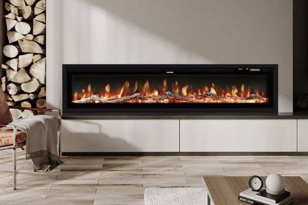 Electric fireplace that ‘looks so realistic’ is nearly 50% off in sale that beats Prime Day discounts