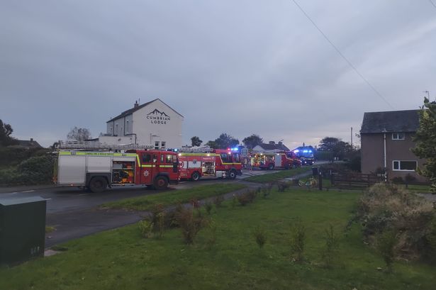 Firefighters tackle Cumbria hotel blaze sparked by tumble dryer