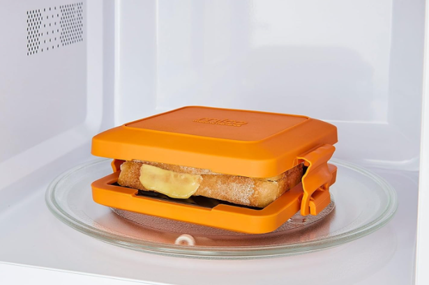 ‘I ditched my toastie maker for a £27 gadget that makes them in the microwave with no mess’