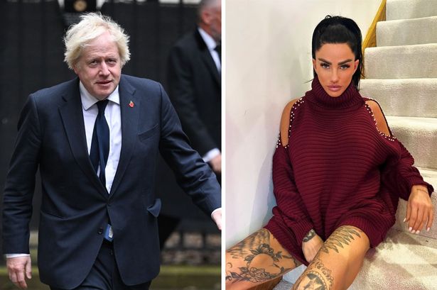 Katie Price says she and Boris Johnson dressed up as clowns together at millionaire’s mansion