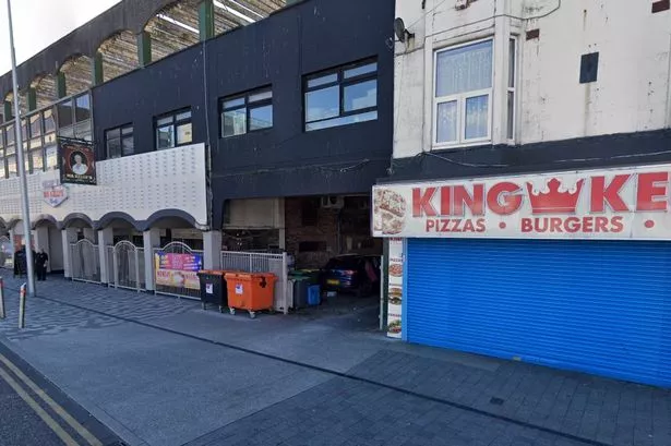 Man attacked with bottle outside Blackpool takeaway as police cordon off road