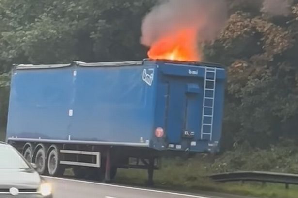 LIVE M61 and M60 traffic updates as lorry fire causes closures and ‘severe delays’