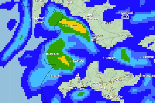 How long will it keep raining in Lancashire for? Met Office forecast for where you live in