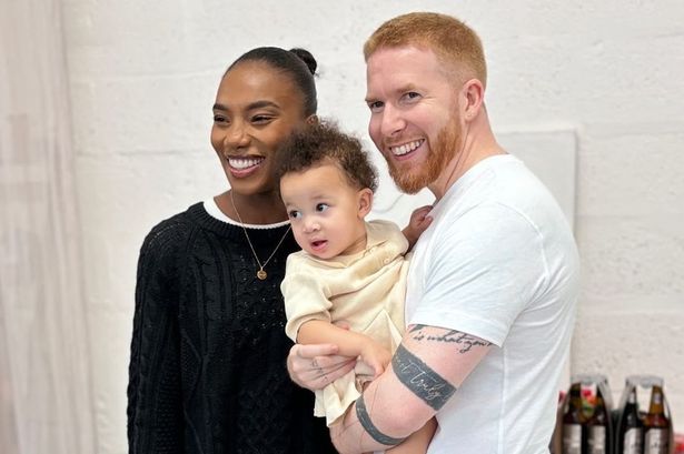 Strictly’s Neil Jones and Love Island fiancée Chyna Mills share family photos with baby daughter