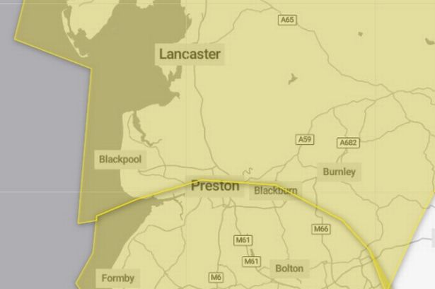 Met Office extends Lancashire weather warning and issues another as ‘thunderstorms possible’