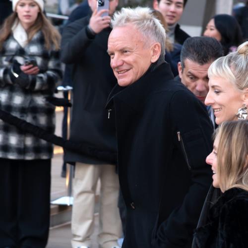 Sting makes surprise appearance at Ethel Kennedy’s funeral