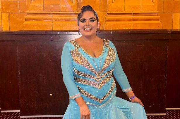 Scarlett Moffatt has the ballroom skills of a Strictly Come Dancing pro as she shows off moves in real competition