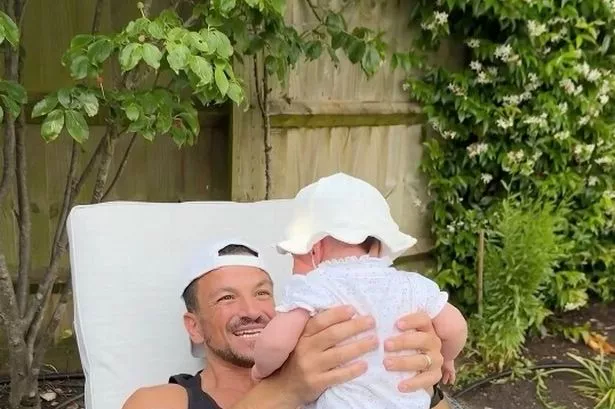 Peter Andre shares ‘hilarious’ parenting hack for keeping baby Arabella entertained