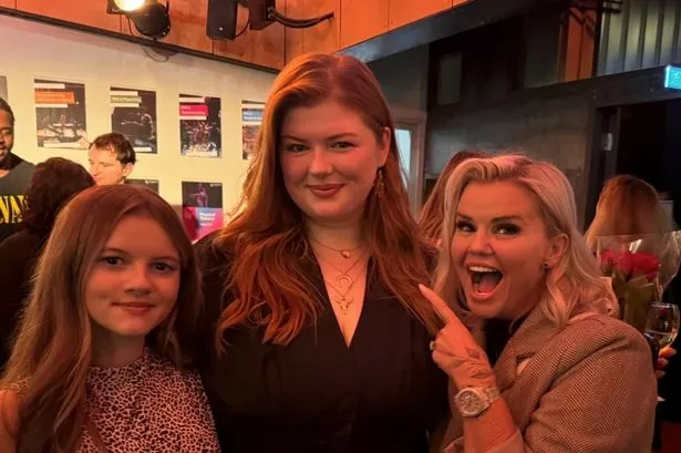 Kerry Katona beams as she’s reunited with rarely-seen daughter Molly who lives in Ireland