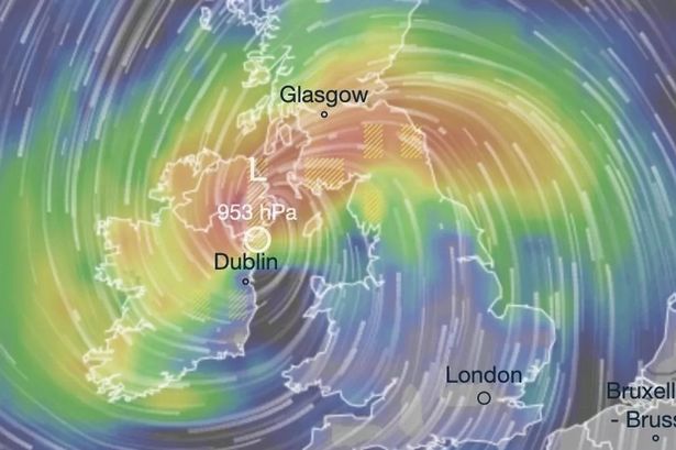 Exact date massive Atlantic storm to hit UK bringing torrents of rain