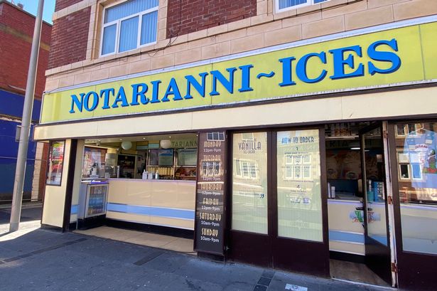 Blackpool’s Notarianni Ices submits plans for new shop exterior amid anti-social behaviour woes