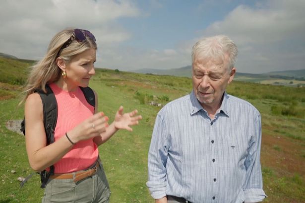 Helen Skelton and James Herriot’s son in emotional moment on Channel 5 series