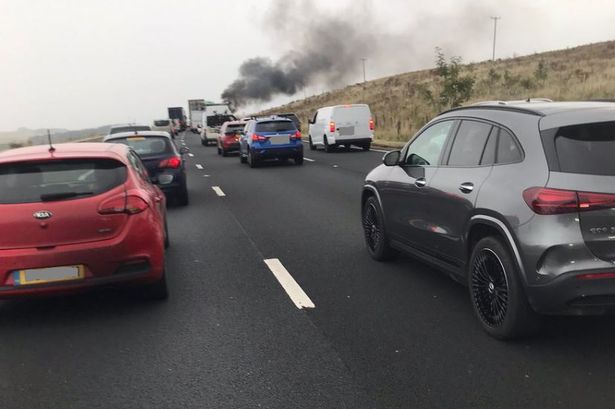 Delays due to ‘serious’ M6 crash set to last overnight as motorway shuts