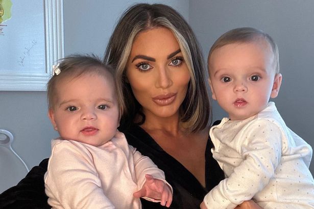 Amy Childs captures her son’s first steps in heartwarming video as she shares hopes for daughter