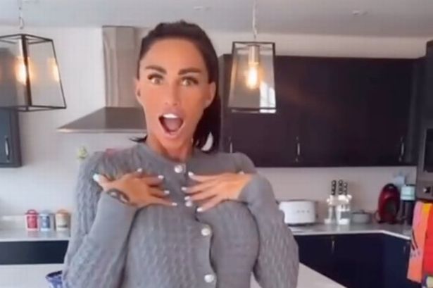 ‘See the ankle’s fine now!’ – Katie Price seen dancing at home days after wheelchair snaps