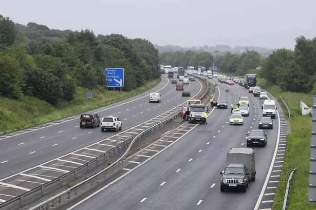 M56 tragedy as woman dies after being hit by ‘number of vehicles’