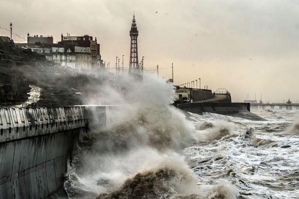 ‘Stay off the Promenade’ warning issued as Storm Ashley hits coastal areas