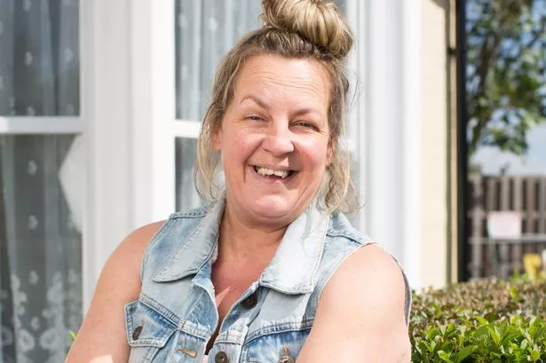 EastEnders’ Lorraine Stanley shows off incredible weight loss in glam dress – and she couldn’t look further from Karen