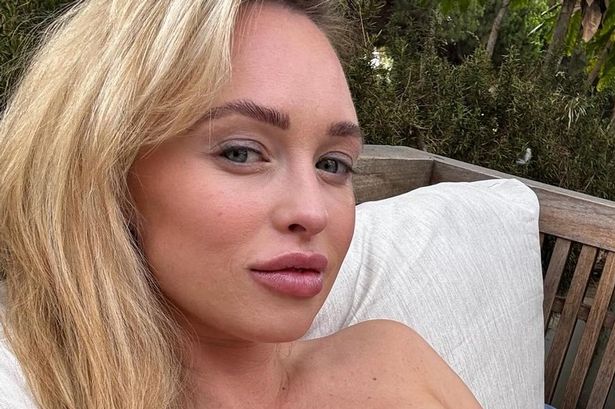 Jorgie Porter shows off huge baby bump at home – and fans all give her the same advice