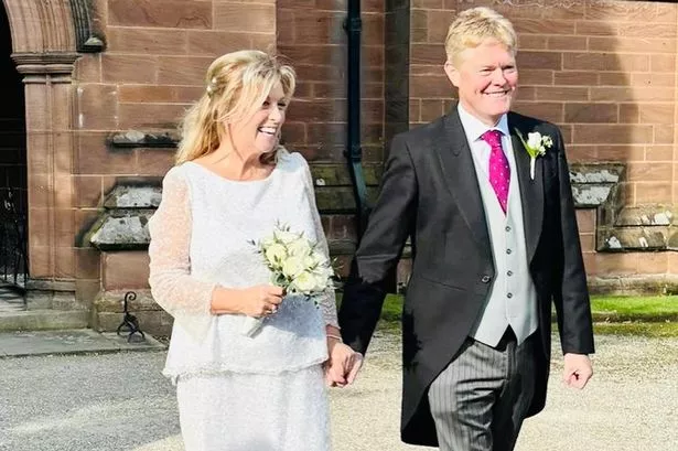 ITV News star Lucy Meacock, 64, gets married and shares stunning wedding day pictures