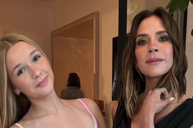 Victoria Beckham fans all say the same thing as she poses with daughter Harper, 13