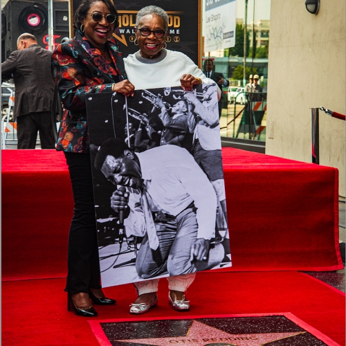 Otis Redding honored with star on the Hollywood Walk of Fame posthumously