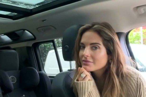 Made in Chelsea’s Binky Felstead seen sitting in police car after scary roadside incident