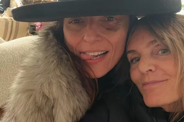 Davina McCall’s best friend shares snap of star recovering at home after brain surgery