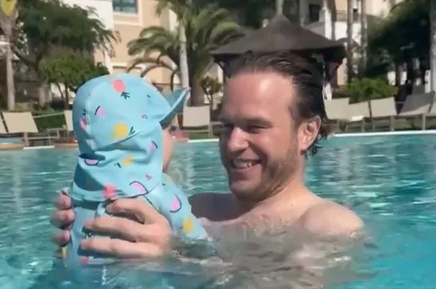 Inside Olly Murs’ first holiday with seven-month-old daughter – from dinosaur dining to poolside views