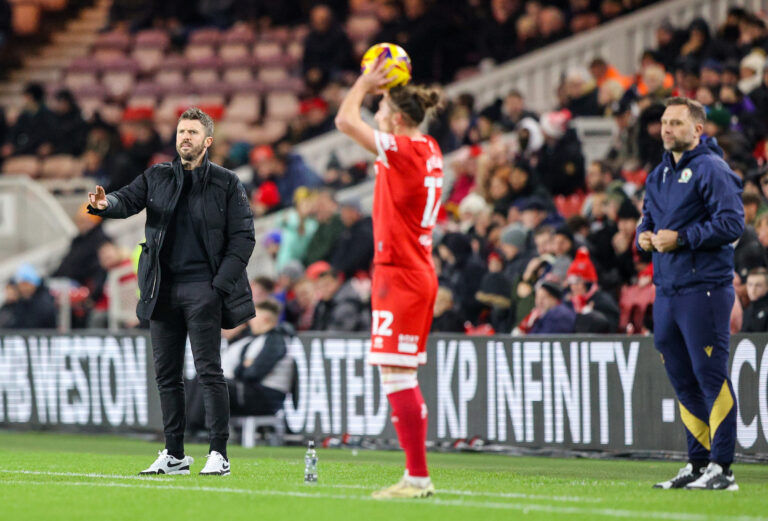 ‘It’s obvious’ – Middlesbrough boss fumes at controversial Blackburn Rovers goal