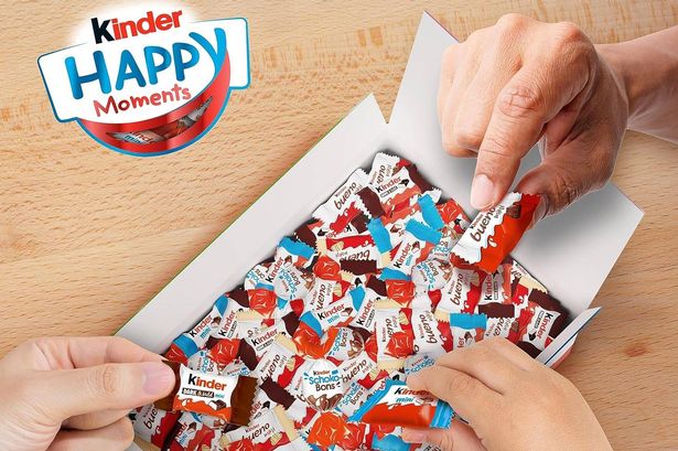 Amazon reduces 1kg box of Kinder chocolates to £16 – but be quick